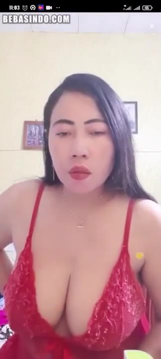 Bokep Indo Mami Vindi HOT Live Lingerie Merah